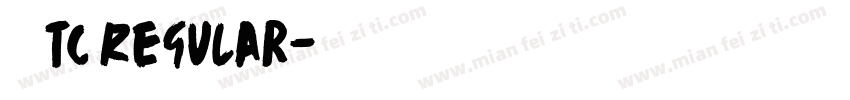 華文黑體TC Regular字体转换